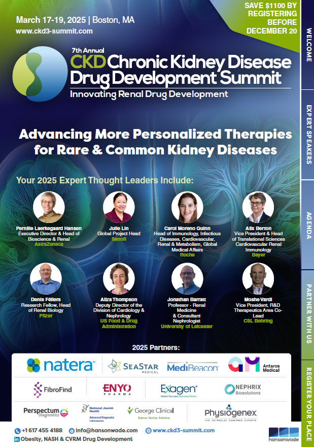 7th CKD3 Summit - 7th Chronic Kidney Disease Drug Development Summit